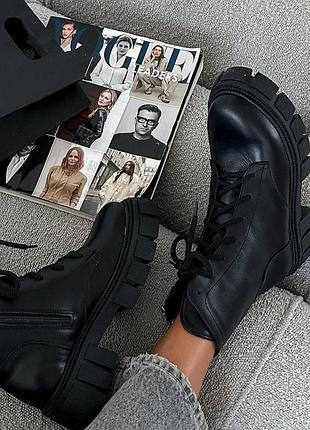 Ботинки (под dr.martens) ботинки кожаные 🌟 размер 36