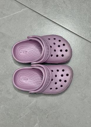 Шльопанці crocs на дівчинку 2