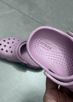 Шльопанці crocs на дівчинку 5