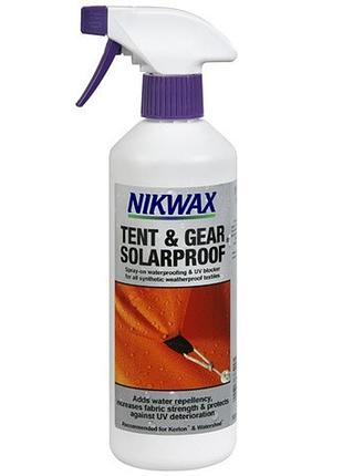 Рідкий засіб для просочення nikwax tent and gear solar proof 500 мл