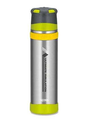 Термос thermos mountain beverage bottle 0.9 l gun-metal