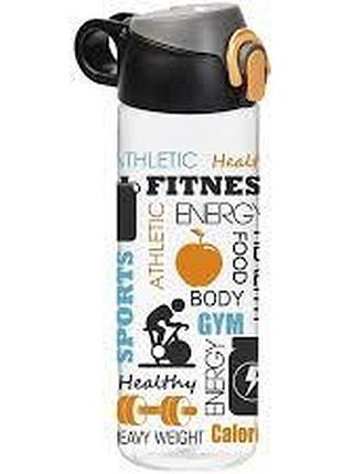 Бутылка д/воды пл. herevin с/кноп.fitness 0.75 л д/спорта