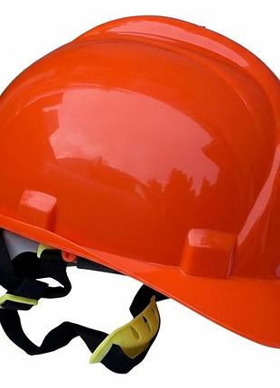 Каска строительная 4wrk оранжевая erik hdpe st03-yy101 orange