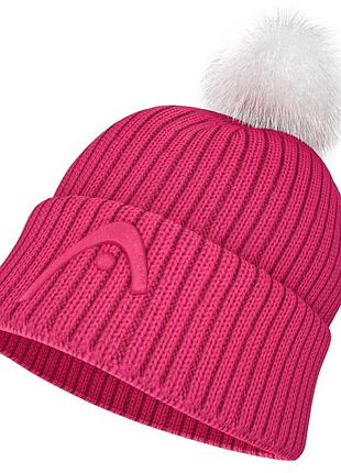 Шапка жіноча head julia beanie women dark pink