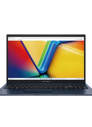 Ноутбук asus vivobook 15 x1504ma-bq109 15.6" fhd ips, intel 5 320, 16gb, f512gb, uma, noos, голубой