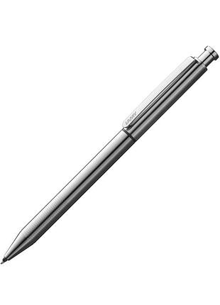 Мультисистемная ручка lamy twin pen silver шариковая ручка + карандаш 0,5 silver (4001262)