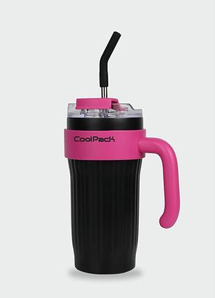 Термокружка coolpack 860 мл pink black (z28111)
