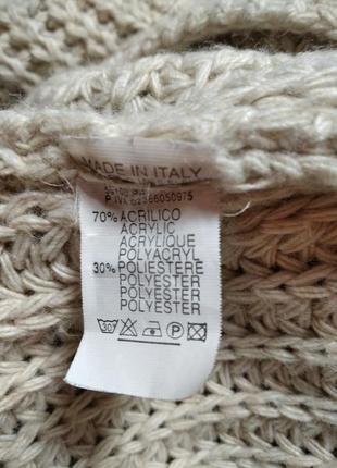 Свитер в рубчик оверсайз пуловер женский от boohoo. италия.7 фото