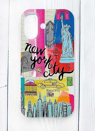 Чохол на iphone 16 new york city (принт 315)