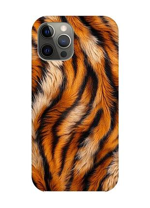 Чохол на iphone 12 pro max тигрове хутро (принт 395)