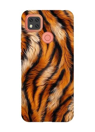 Чехол на xiaomi redmi 9c/10a тигровый мех (принт 395)