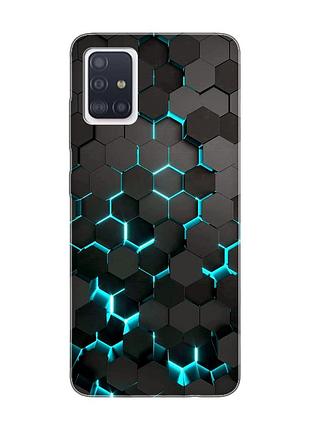 Чохол на samsung galaxy a71/a715 :: соти 3d (принт 357)