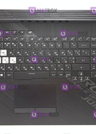 Передняя панель для asus rog strix g732, g732g, g732gu черный