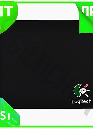 Ve килимок для миші logitech new version тканинний 180*220 мм чорний ігровий килимок для комп'ютера з n6w_ver