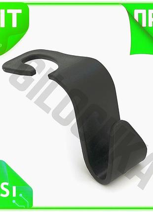 Ve гачок-вішалка для автомобіля посилений new version black для сумок та пакетів кріплення на підголов n6w_ver