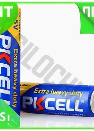 Ve батарейка солевая pkcell 1.5v new version aa 2 штуки для фонариков пультов дистанционного управлени n6w_ver
