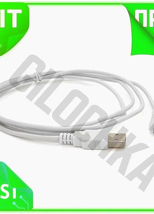 Ve кабель usb 2.0 1,5м new version белый microusb для зарядки смартфонов и передачи данных провод для n6w_ver
