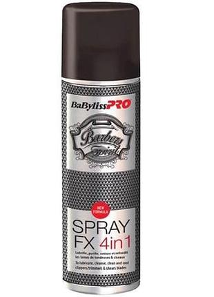 Спрей для ножей babyliss pro spray fx 4-in-1 150 ml fx040290e