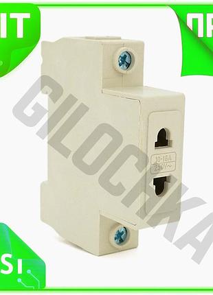 Ve модульная розетка chenf universal new version на din-рейку 250v 10-16a электрическая розетка для по n6w_ver