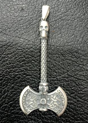 Чоловічий кулон сокира