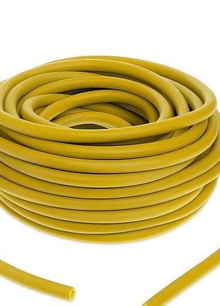 Борцовская резина easyfit 5 м жгут эспандер для борьбы 10x6 мм, для борьбы mma кроссфита желтый (ef-6331s-5y)