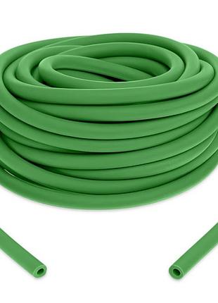 Борцовская резина easyfit 5 м жгут трубчатый латексный эспандер для борьбы mma кроссфита зеленый (ef-6330s-5gn)