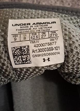 Кроссовки under armour 8