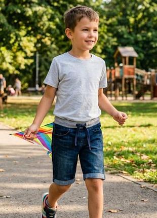 Джинсовые шорты на мальчика 5 лет