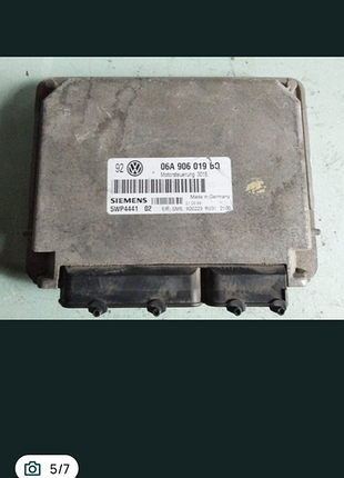 Эбу блок управления двигателем 
vw golf iv 1.6sr (akl)