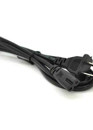 Кабель питания pc-184/2 a-c13 2 pin 1.2м черный для компьютера принтера ибп блок питания ve-33