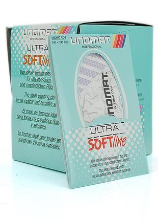 Салфетка микрофибра unomat ultra soft line cc-9 для очистки объективов и экранов 30 штук без разводов ve-33
