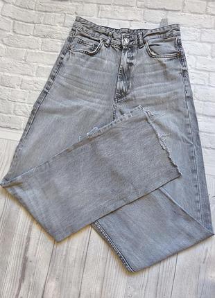 Джинсы широкие от zara