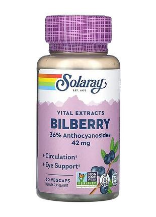 Bilberry berry extract 42mg - 60 vcaps
