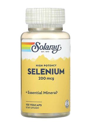 Selenium 200mcg - 100 caps