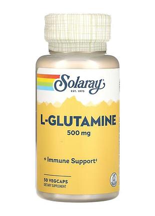 L-glutamine 500mg - 50 vcaps