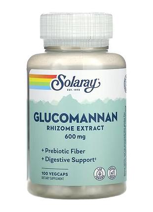 Glucomannan rhizome extract 600mg - 100 vcaps