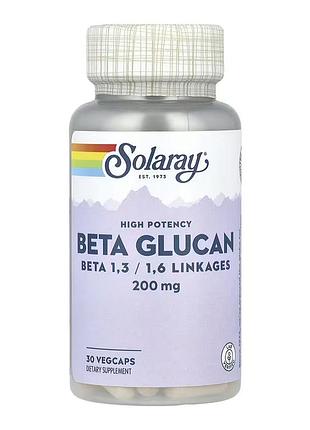 High potency beta glucan 200mg - 30 vcaps