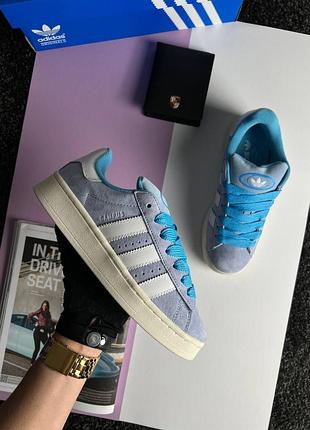 Жіночі кросівки adidas originals campus 00s new blue white
