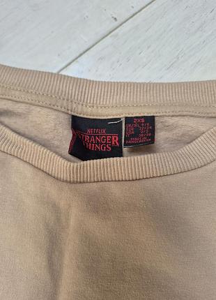 Свитшот primark stranger things 2xs 2