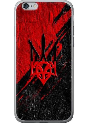 Чехол силиконовый патриотический на телефон iphone 6 plus герб v4 "5293u-48-58250"