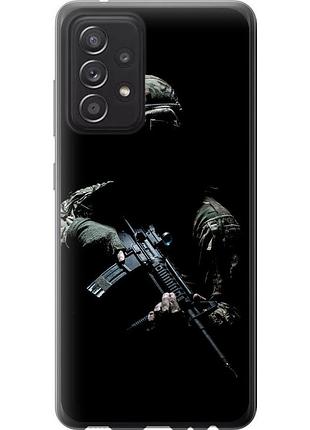 Чехол 2d пластиковый патриотический на телефон samsung galaxy a52s 5g a528b защитник v3 "5226t-2583-58250"