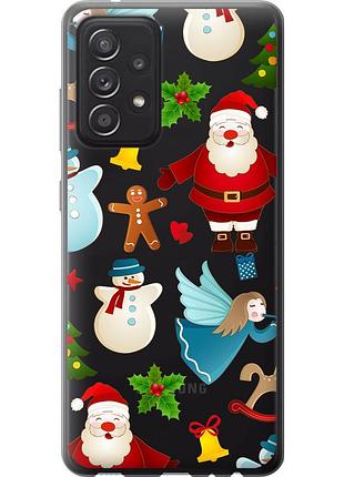 Чехол 2d пластиковый на телефон samsung galaxy a52s 5g a528b новогодний 1 "4614t-2583-58250"