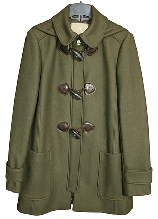 Пальто дафлкот жіноче, демісезонне massimo dutti  38, m, s 36, xs