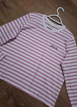 H&m тельняшка логслив 4