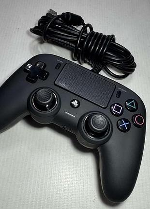 Геймпад nacon ps4 compact controller, для playstation 4 и пк, bb4469blk