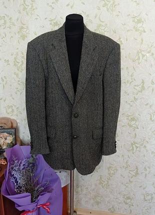 Пиджак шерсть harris tweed