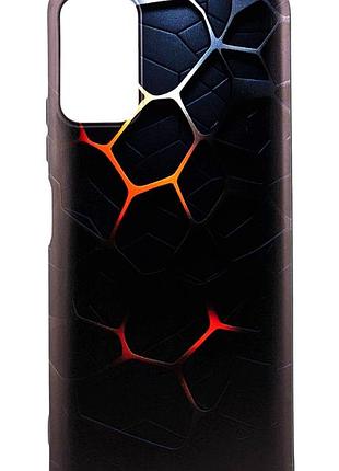 Чохол silicone case print для zte blade a71 бампер із малюнком лінії