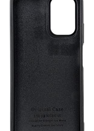 Чехол case tify для xiaomi redmi note 10 / note 10s бампер бампер плотный черный с рисунком змея 2