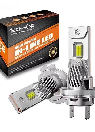 Led лампы h7 r75 80w 12000lm 9-32v canbus 6000k (комплект 2-шт)
