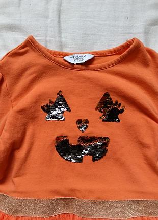 Платье на девочку на хеллоуин primark 5-6 лет 3